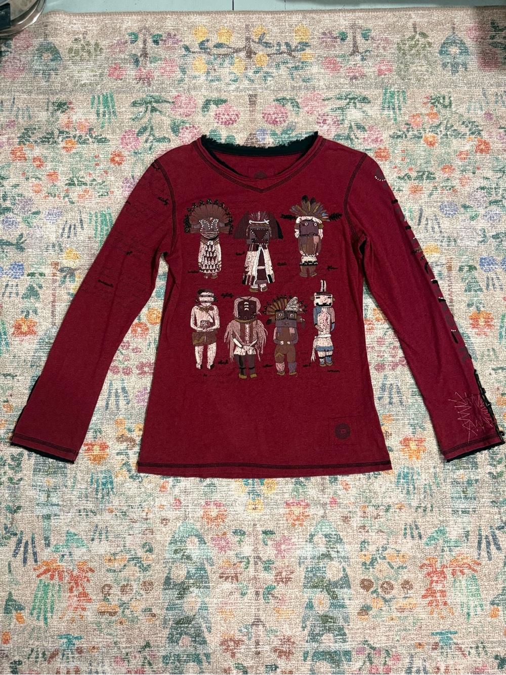 Double D Ranch Tribal Long sleeve Shirt